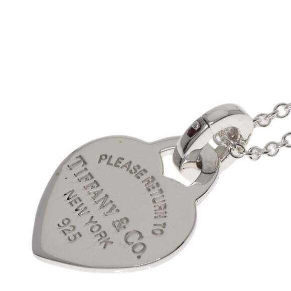 TIFFANY Authentic Silver Heart Necklace - Picture 6 of 6